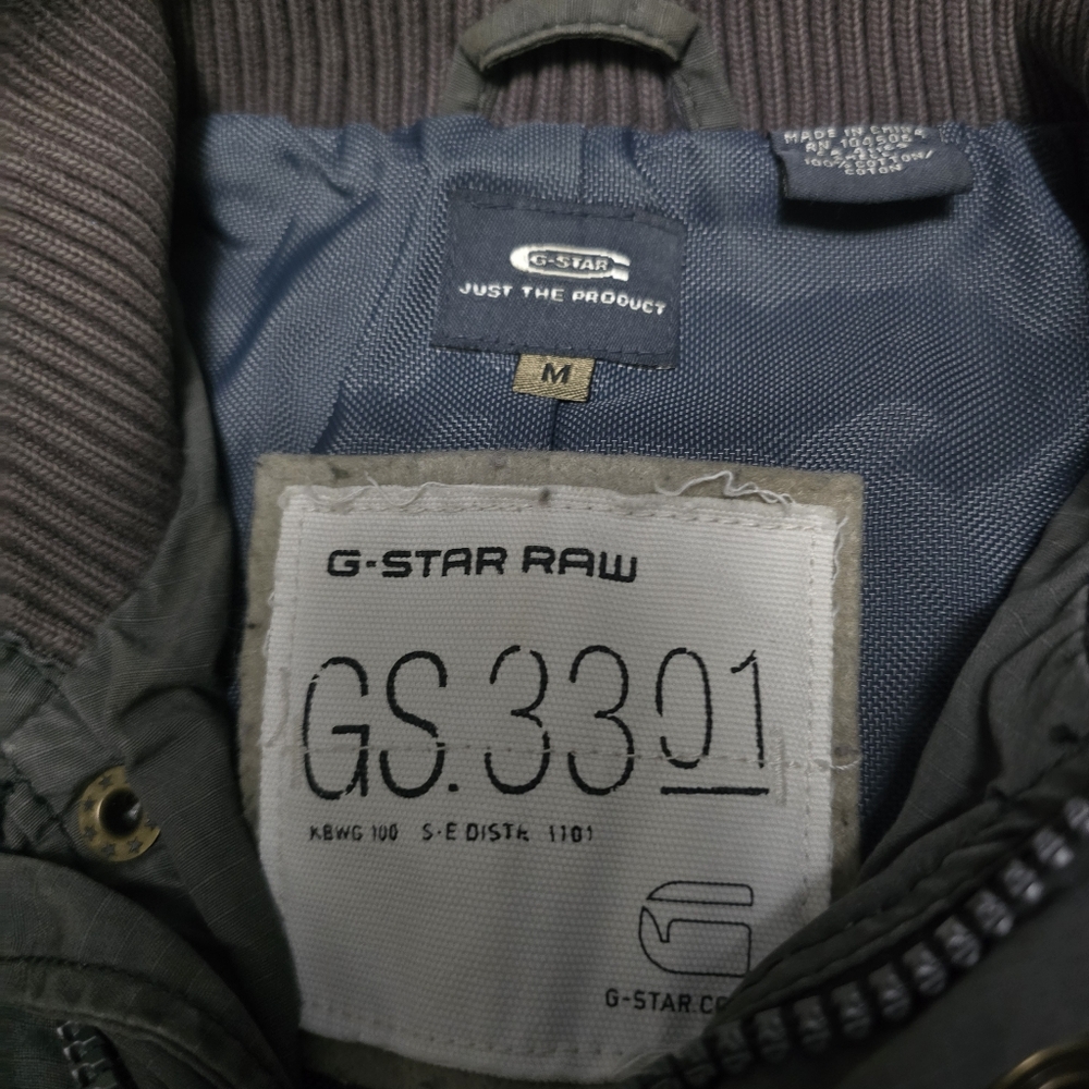 G-Star Military Field Jacket in Charcoal - Picture 4 of 6